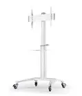 Atdec AD-TVC-70A Executive Mobile TV Cart with High Aesthetics. Max Load 70kg.
