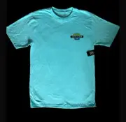 Volcom True to This Men’s Teal T-Shirt Medium NWT