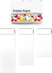Print Pod Mini Printer - Fast Portable Thermal Printer, Wireless Bluetooth Photo and Sticker Printer for DIY Scrapbook (Printing Paper3)