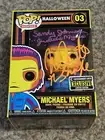 Funko: Michael Myers #03 Black Light ~ Nick Castle & Sandy Johnson Signed ~ GCOA