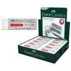20 Box Faber-Castell Dust-Free Eraser White Large 62x22x12mm 82-187120