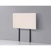 Linen Fabric Single Bed Headboard Bedhead Bedroom Furniture - Beige