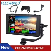 FEELWORLD LUT6E 6 inch On Camera Monitor Touch Screen 3D LUT 1600nit Bright LCD