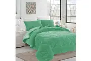 Ramesses Teddy Fleece Comforter Set Aqua