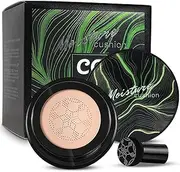 Thnkstaps Air Cushion CC Cream BB Cream Mushroom Head Air Cushion BB Cream Make Up Concealer for Face and Neck Durable and Perfect Cover Moisturising Concealer for All Skin Nature