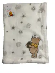 Winnie The Pooh Lambs And Ivy Disney Baby Blanket 30x40”