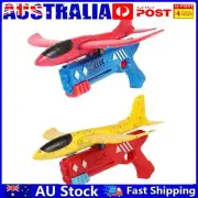 Airplane Toy 2 Flight Modes Throwing Catapult Launcher Foam Plane for Kid AU