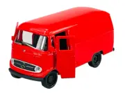 WELLY OLD TIMER MERCEDES-BENZ L319 RED 1:34 DIE CAST METAL MODEL NEW IN BOX