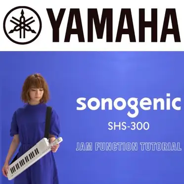 YAMAHA SHS-300 Keytar 藍色 公司貨保固