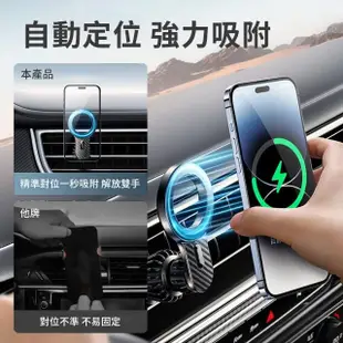 【Joyroom】風環系列 車用磁吸手機支架(360度自由旋轉)