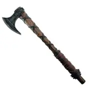 Ragnar LothBrok Viking Axe Hand Forged Carbon Steel Blade With Sheath Camping A