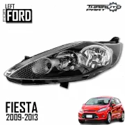 For Ford Fiesta WS CX LX 08-12 LH Head Light Lamp Black Halogen