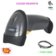 Zebra Symbol LS2208-SR20007R Imager Barcode Scanner Kit With USB Cable