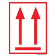 Orientation Arrows - Red | Hazchem Signs