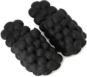 Bubble Slides for Women and Men, Massage Funny Lychee Golf Ball Slides with Decoration Charms, Non-slip Super Soft Spa Bubble Slippers for Indoor and Outdoor, Soft Pillow Stress Relief Slide
