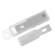 50Pcs 43.5x11.6mm Craft Knife Blades, High Speed Steel Hobby Blades Set