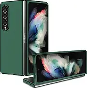 [Eabhulie] for Samsung Galaxy Z Fold4 Case, Slim Hard PC Protective Case Cover for Samsung Galaxy Z Fold 4 5G Green