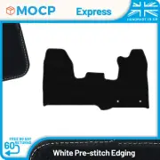 Express with White Pre-Stitch Trim Van Mats to fit Ford Transit Custom 2013-2015