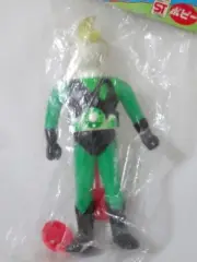 Vintage Popy 1976 Ninja Captor Wind-Ninja Captor Green Soft Vinyl Figure Sofubi