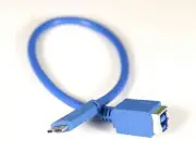 USB 3.0 B Female to USB MicroB 3.0 Male Adapter Cable