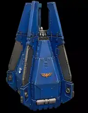 Games Drop Pod Space Marines Ultramarines Warhammer 40K Painted Army Miniature