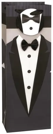 Gift Bag Tuxedo Wine