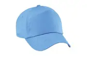 Beechfield Unisex Plain Original 5 Panel Baseball Cap (Sky) (One Size)