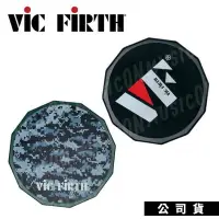 在飛比找PChome24h購物優惠-打點板 Vic Firth 6吋 彈性膠面 打擊練習板 打擊