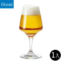 在飛比找momo購物網優惠-【Ocean】精釀高腳啤酒杯 390ml 1入 CRAFT系