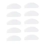 10 Pcs Nerd Wax Glasses Gel Pads Height Increasing Nose White