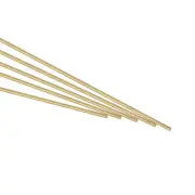 20Pcs 0.8mm Diameter 300mm Length Brass Solid Round Rod for DIY Craft Shaft