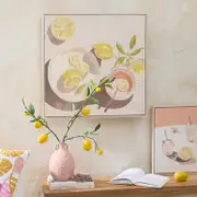 Opa Medium Framed Canvas Wall Art [HABLOPACW24B]