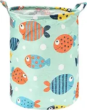 Laundry basket for kids_Fish pattern_Set of 1