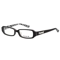 在飛比找PChome24h購物優惠-PLAYBOY-時尚光學眼鏡-黑色-PB85048