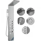 Shower Panel System 4 Modes Rainfall Waterfall Massage Jets Handheld Shower Set
