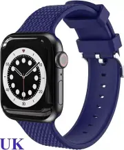 Sport Band Blue Strap For 42mm 44mm 45mm Apple iWatch Series 7 6 5 4 3 2 1 SE