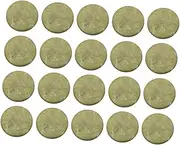 HONMEET 20pcs Jade Lash Extension Glue Pads Reusable Stone Eye Lash Tools for Makeup