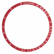 BEZEL INSERT FOR OMEGA SPEEDMASTER 321,145.022,145.012,321 145.022 145.012 RED