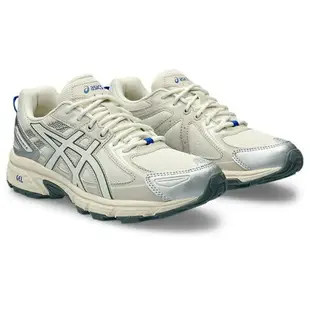 Asics Gel-venture 6 [1202A431-101] 女 運動休閒鞋 復古 透氣 舒適 亞瑟士 米 銀