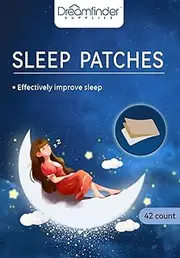 Sleep Patches - 42 Pack, Calming Patch for Sleep Support, Jet Lag Recovery, Peaceful Nights Rest - Improved Sleep Patches for Adults