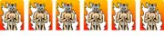 Williams Custom GORGAR Pinball machine Target decal set