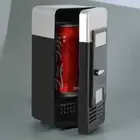 USB Mini Fridge Cooler/Warmer for Car & PC – Compact Drink Can Beverage Chiller