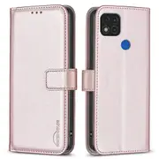 BINFEN COLOR BF17 Wallet Case for Xiaomi Redmi 9Cmi 9C NFCmi 10A/Poco C31 Stand Leather Phone Cover