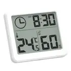 Room Temperature Clock LCD Display Thermometer Hygrometer Humidity Meter