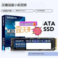 在飛比找露天拍賣優惠-技嘉M.2固態硬盤 512G/1TB SSD台式主機筆記本電