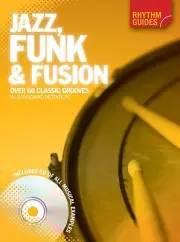 Rhythm Guides: Jazz Funk & Fusion Drum Instruction Book and CD NEW 014042629