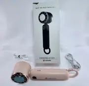 Hotsales Portable Handheld Fan, Powerful Hand Held Mini Fan 3 Speed Rechargeable