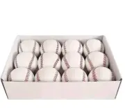 12 pzas de Pelotas de Béisbol de Entrenamiento Sin Marcas - Calida