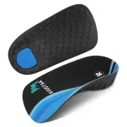 High Arch Support Insoles 3/4 Orthotic Inserts for Flat Feet Plantar Fasciiti...