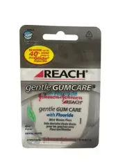 Johnson & Johnson REACH Gentle Gum Care Dental Floss Mint 50 Yd